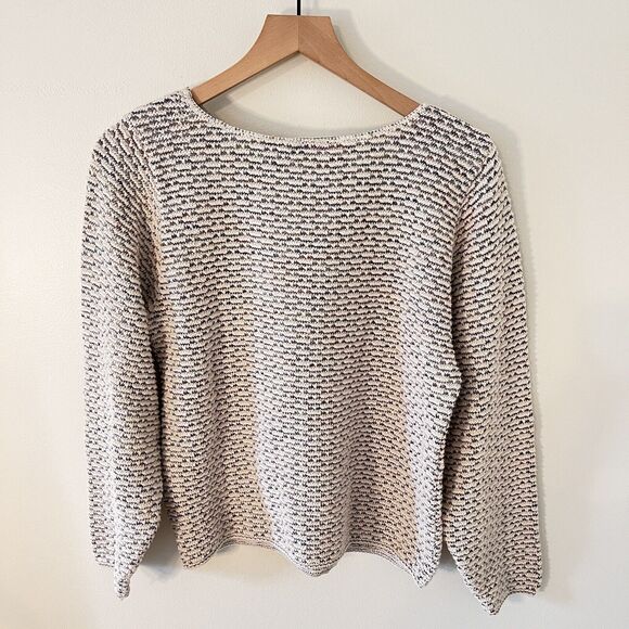 Vintage Fashion Bug 100% Cotton Multicolored Knit Sweater - Medium - Picture 4 of 4